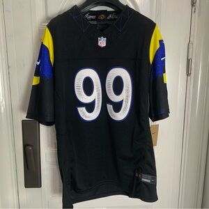 Los Angeles Rams Aaron Donald #99 Midnight Blue 2025 Rivalries Limited Jersey
